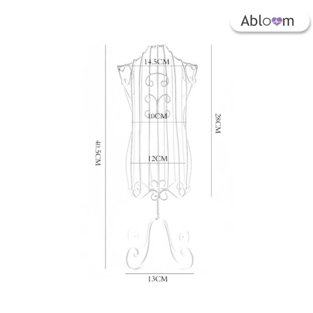 หุ่นแขวนชุดสัตว์เลี้ยง ABLOOM  0110013003018 สีขาว