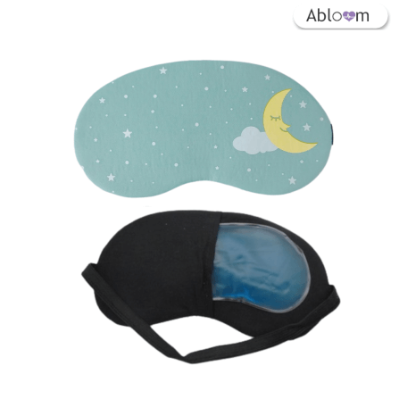ผ้าปิดตา พร้อมเจล ABLOOM 0040033001018_สีเขียว_0