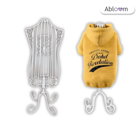 หุ่นแขวนชุดสัตว์เลี้ยง ABLOOM  0110013003018 สีขาว_0