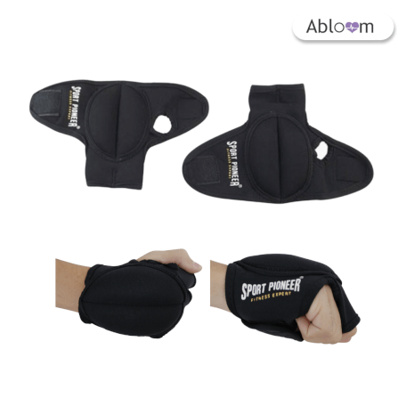 ถุงมือทราย ABLOOM รุ่น 0130033004017 สีดำ(น้ำหนักข้างละ 500 ก)_0