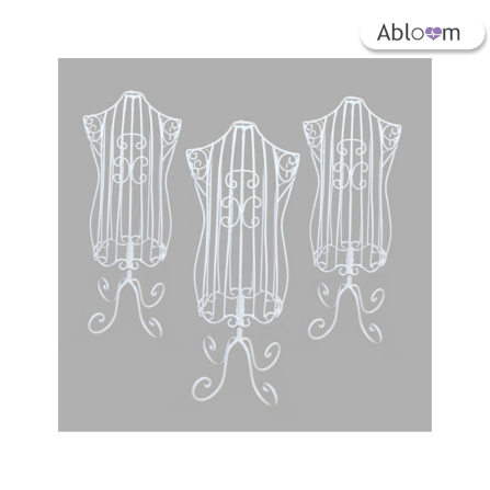 หุ่นแขวนชุดสัตว์เลี้ยง ABLOOM  0110013003018 สีขาว_1