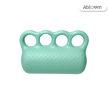 อุปกรณ์บริหารมือ ABLOOM รุ่น ล็อคนิ้ว 4 ช่อง สีเขียวพาสเทล_1