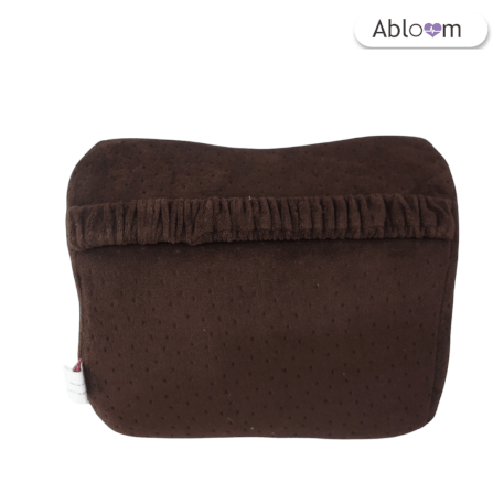 เซ็ตเบาะรองหลังและหมอนรองคอในรถ เมมโมรี่โฟม ABLOOM_สีน้ำตาล_10