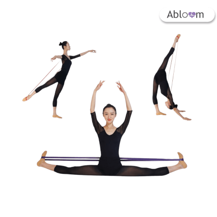 ยางยืดออกกำลังกายแบบกลม ABLOOM 0150028008011 หน้ากว้าง 5 ซม .สีเขียว_3