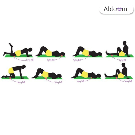 ลูกบอลนวดมีหนาม  ABLOOM  0140004012019 น้ำเงิน_4