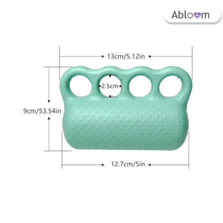 อุปกรณ์บริหารมือ ABLOOM รุ่น ล็อคนิ้ว 4 ช่อง สีเขียวพาสเทล_4
