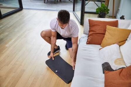 เสื่อโยคะ พับได้ ABLOOM สีดำ_4