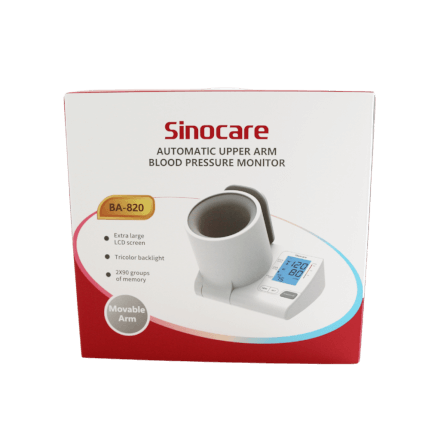 เครื่องวัดความดันดิจิตอล แบบสอดแขน SINOCARE รุ่น BA-820 0040101003012_7