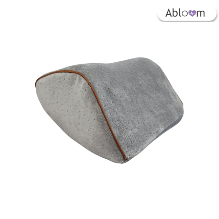 เซ็ตเบาะรองหลังและหมอนรองคอในรถ เมมโมรี่โฟม ABLOOM_สีเทา_7
