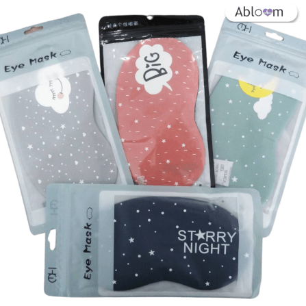 ผ้าปิดตา พร้อมเจล ABLOOM 0040033001018_ชมพู_9