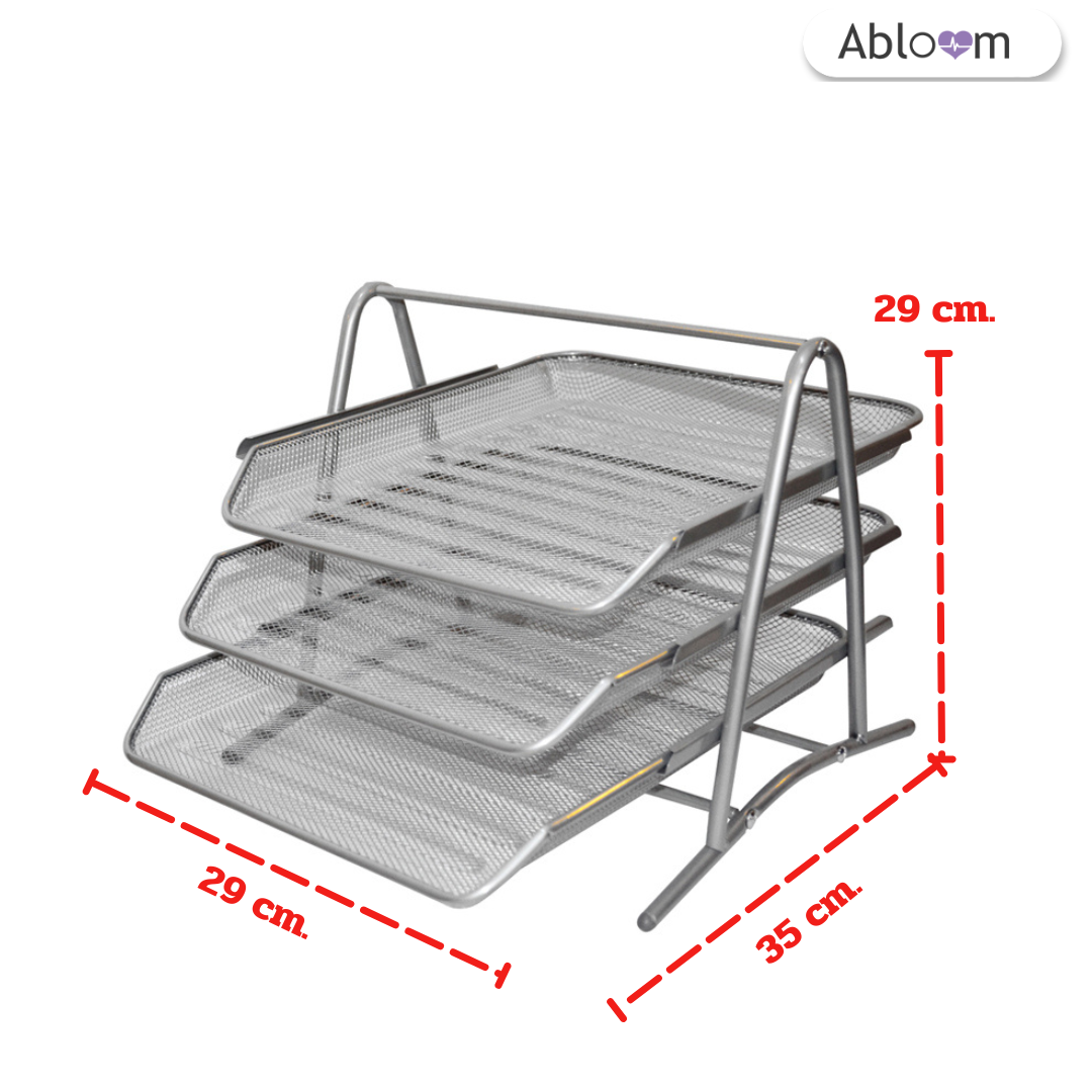 ชั้นวางเอกสาร ABLOOM 0230018011013_White 3 ชั้น_2