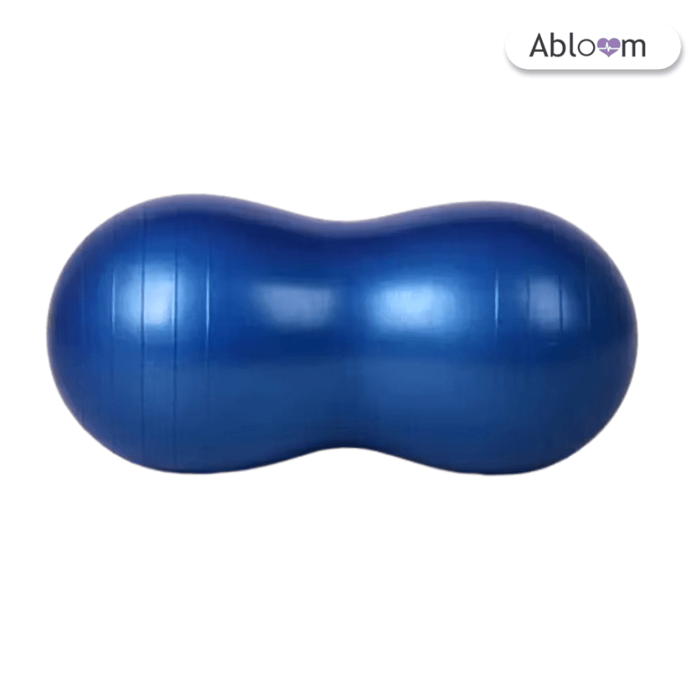  ลูกบอลโยคะ ทรงถั่ว ABLOOM  0160014006013_blue