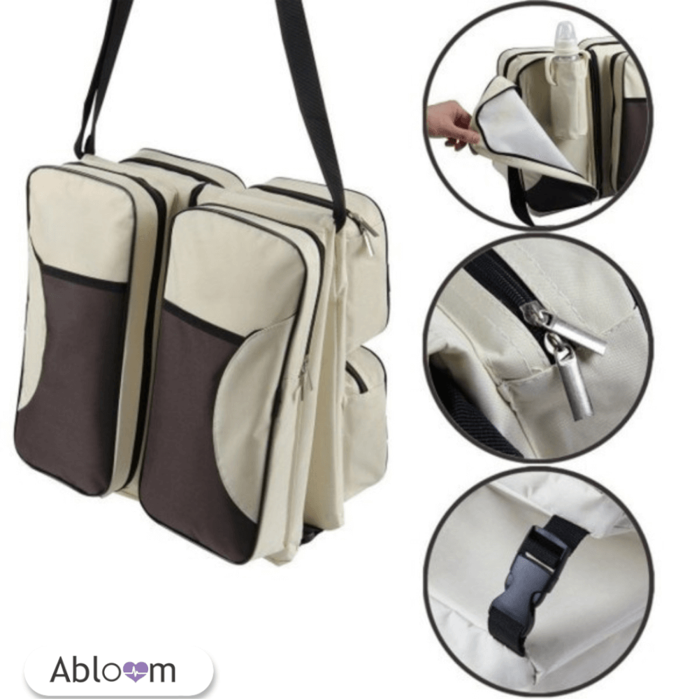 ที่นอนเด็กแบบพกพา  ABLOOM 0080030014017_Beige(3 IN 1)