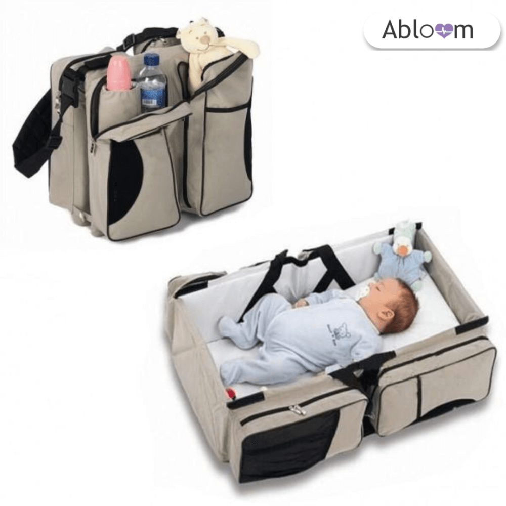 ที่นอนเด็กแบบพกพา  ABLOOM 0080030014017_Beige(3 IN 1)