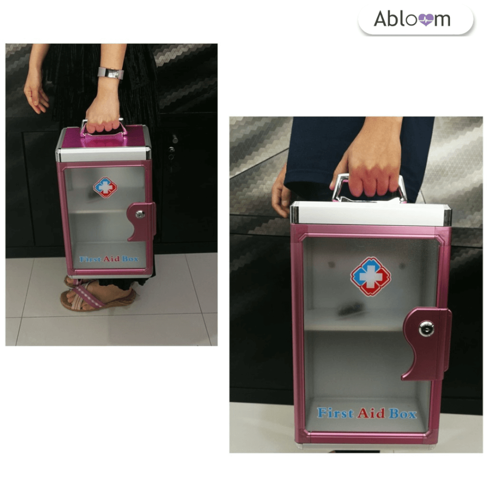 ตู้ยาประจำบ้าน ABLOOM 0040048012016_Pink