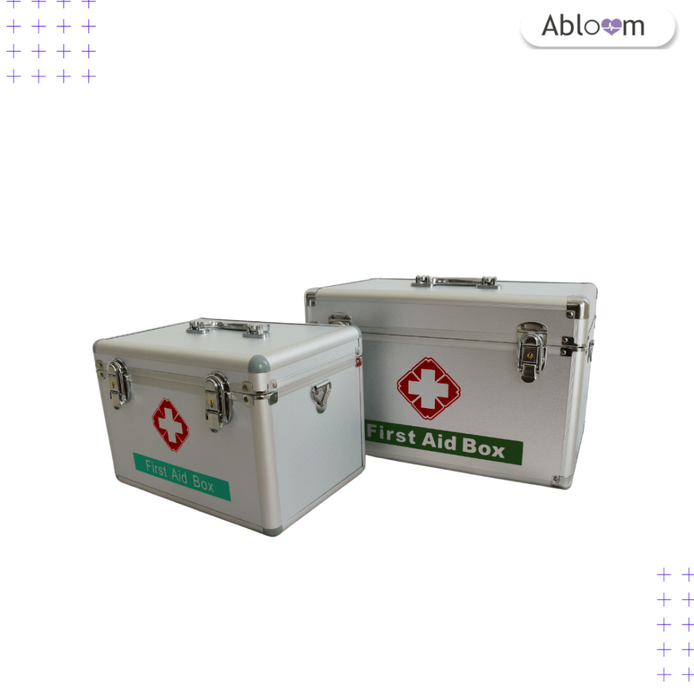 กล่องปฐมพยาบาล  ABLOOM 0040049016013_M(สีเงิน)