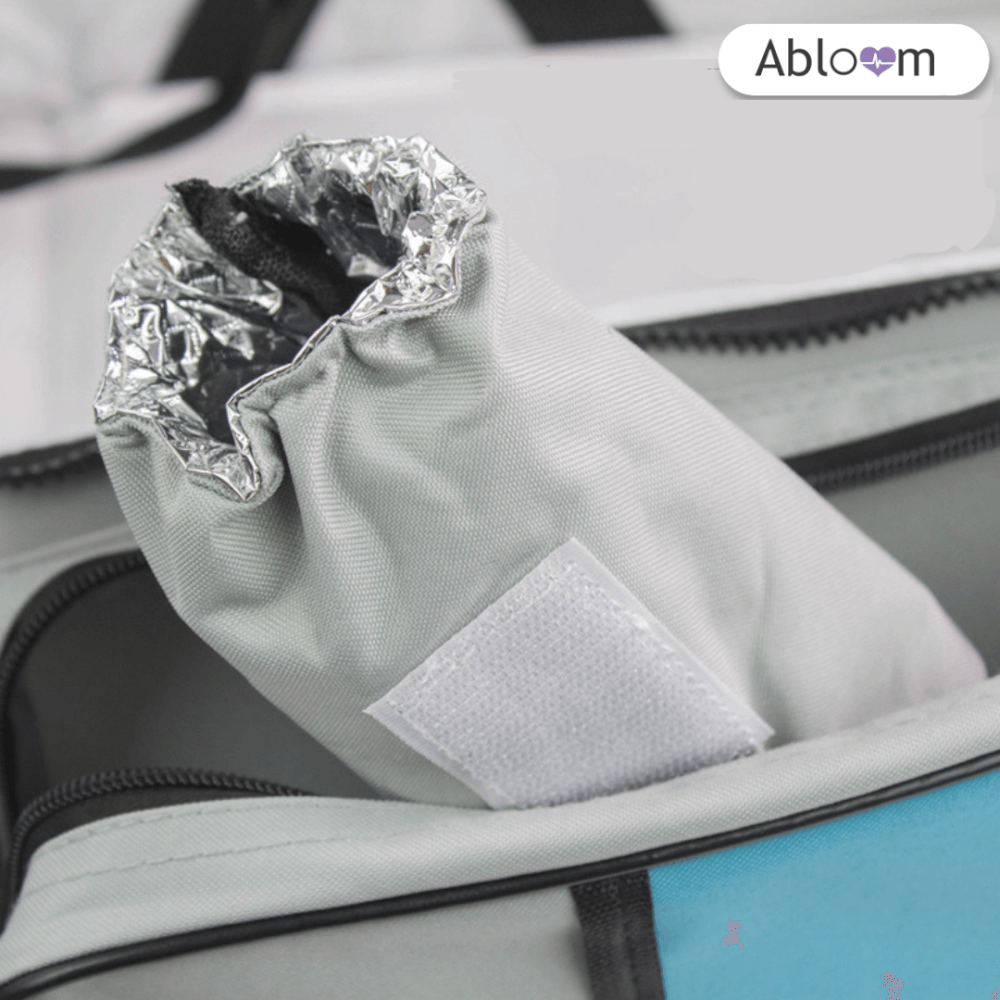  ที่นอนเด็กแบบพกพา  ABLOOM 0080030006012_Blue(3 IN 1)