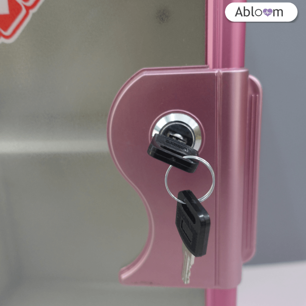 ตู้ยาประจำบ้าน ABLOOM 0040048012016_Pink