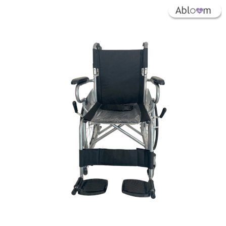 รถเข็นวีลแชร์ ABLOOM 0020006004017 โครงอลูมิเนียม เบาะผ้า_1