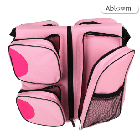 ที่นอนเด็กแบบพกพา  ABLOOM 0080030012013_Pink (3 IN 1)_1