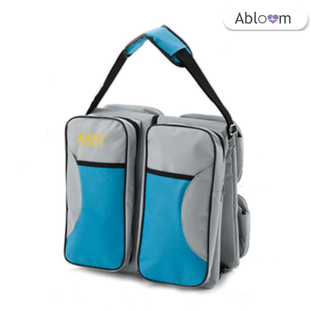  ที่นอนเด็กแบบพกพา  ABLOOM 0080030006012_Blue(3 IN 1)_1