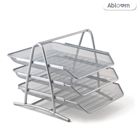 ชั้นวางเอกสาร ABLOOM 0230018011013_White 3 ชั้น_1
