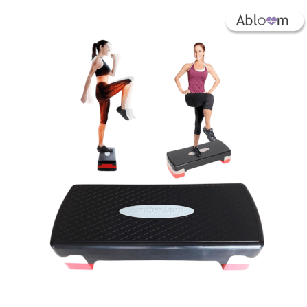  สเต็ปเต้นแอโรบิค ABLOOM 0150027011012 สีดำ/แดง_1