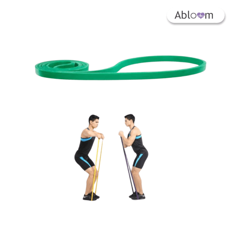 ยางยืด แบบวงกลม ABLOOM 0150006006015_เขียว(0-15lbs)_1
