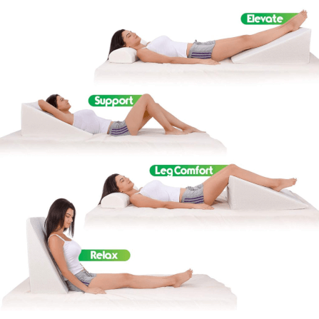 หมอนสามเหลี่ยม  รอง คอ หลัง ขา  ABLOOM 0190058003013_10