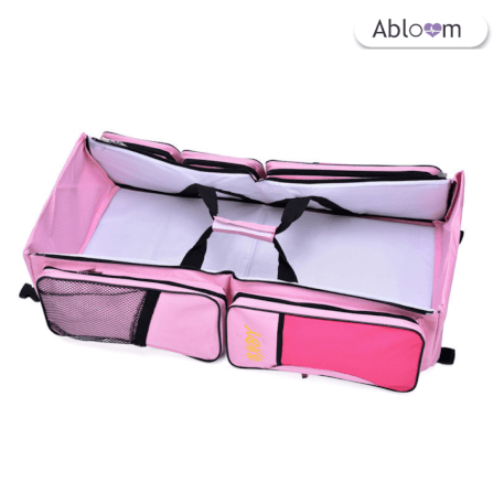  ที่นอนเด็กแบบพกพา  ABLOOM 0080030012013_Pink (3 IN 1)_2