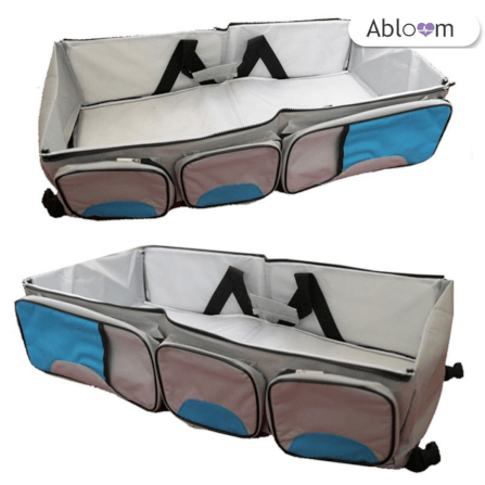  ที่นอนเด็กแบบพกพา  ABLOOM 0080030006012_Blue(3 IN 1)_2