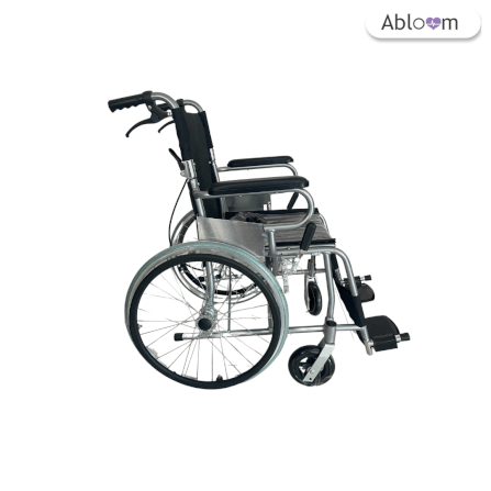 รถเข็นวีลแชร์ ABLOOM 0020006004017 โครงอลูมิเนียม เบาะผ้า_3