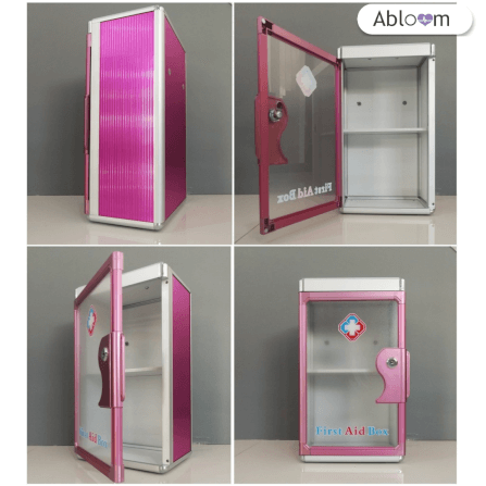 ตู้ยาประจำบ้าน ABLOOM 0040048012016_Pink_3