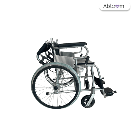 รถเข็นวีลแชร์ ABLOOM 0020006004017 โครงอลูมิเนียม เบาะผ้า_4