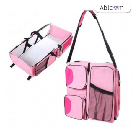  ที่นอนเด็กแบบพกพา  ABLOOM 0080030012013_Pink (3 IN 1)_4