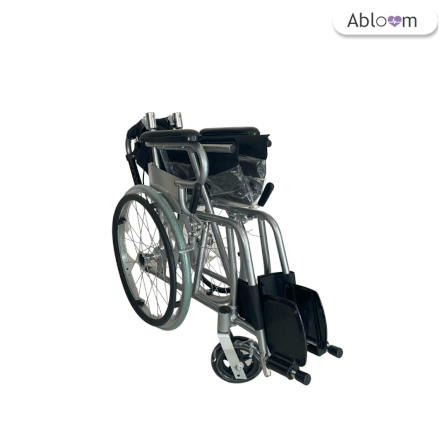 รถเข็นวีลแชร์ ABLOOM 0020006004017 โครงอลูมิเนียม เบาะผ้า_5