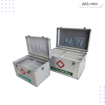 กล่องปฐมพยาบาล  ABLOOM 0040049016013_M(สีเงิน)_8