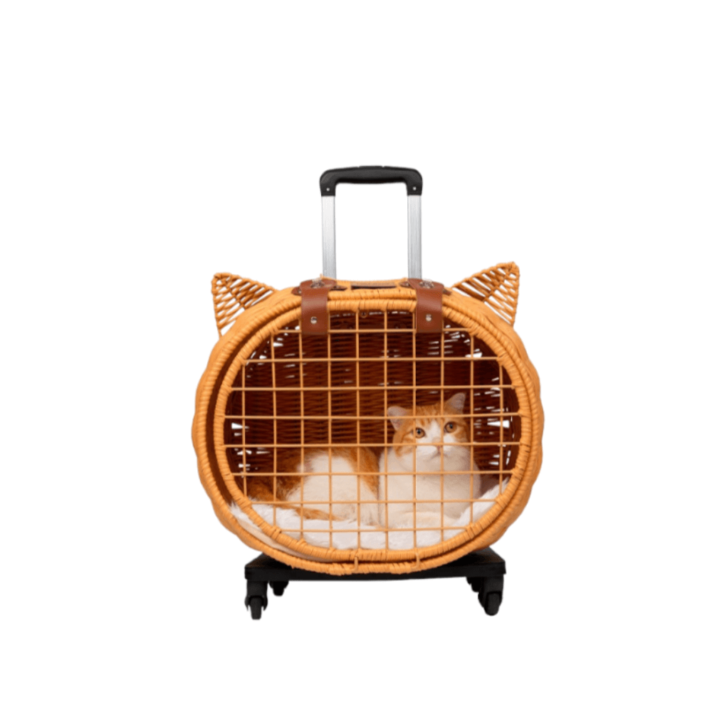 กระเป๋าเดินทางใส่สัตว์เลี้ยงไม้หวาย THAI SUN SPORT รุ่น PET0037
