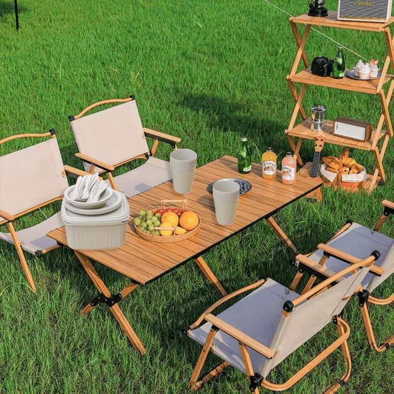 กล่องข้าวปิคนิคจานชามแคมป์ปิ้ง THAI SUN SPORT รุ่น CP0052
