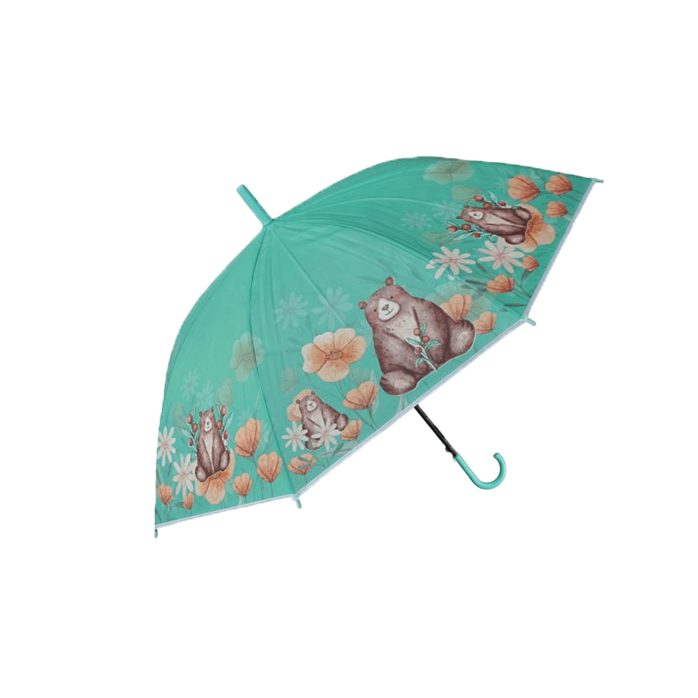 ร่ม EVA THAI SUN SPORT รุ่น SSR0024GR ลายการ์ตูนดอกไม้ สีเขียว