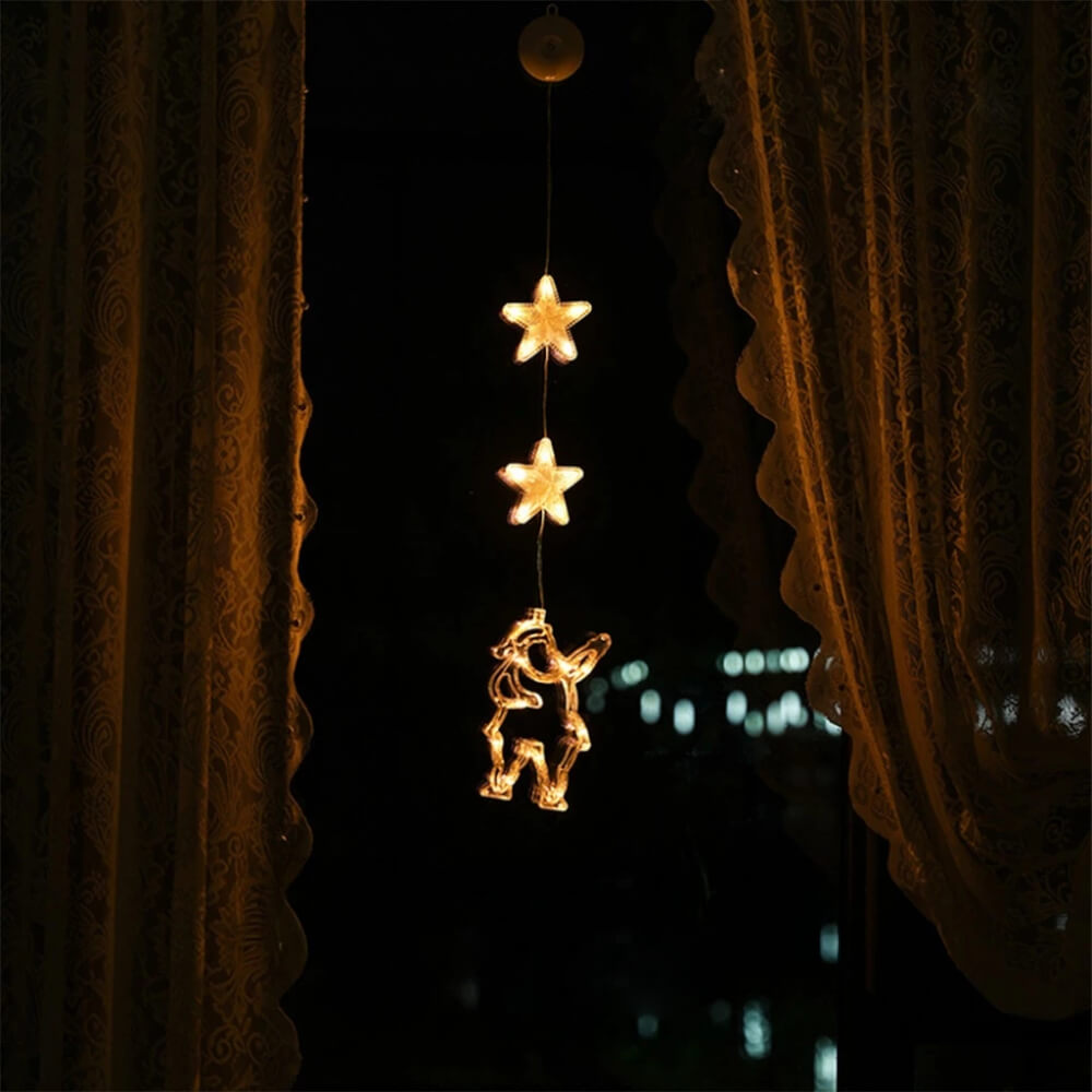 ไฟตกแต่ง LED THAI SUN SPORTรุ่น FEST0063 รูปซานต้า WARM WHITE