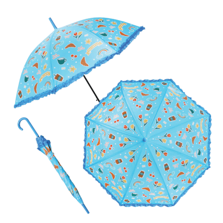 ร่มกันฝนพลาสติก EVA THAI SUN SPORT สีฟ้า รุ่น SSR0035BU_1