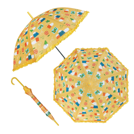 ร่มกันฝนพลาสติก EVA THAI SUN SPORT รุ่น SSR0035YE สีเหลือง_1