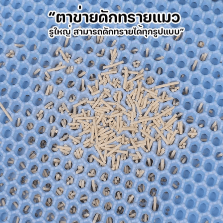 แผ่นดักทรายแมว พรม 2 ชั้น THAI SUN SPORT รุ่น PET0025-BR_2