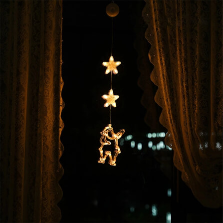 ไฟตกแต่ง LED THAI SUN SPORTรุ่น FEST0063 รูปซานต้า WARM WHITE_2