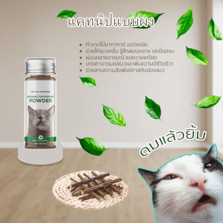 แคทนิปแบบผงสำหรับแมว THAI SUN SPORT รุ่น PET0009_3