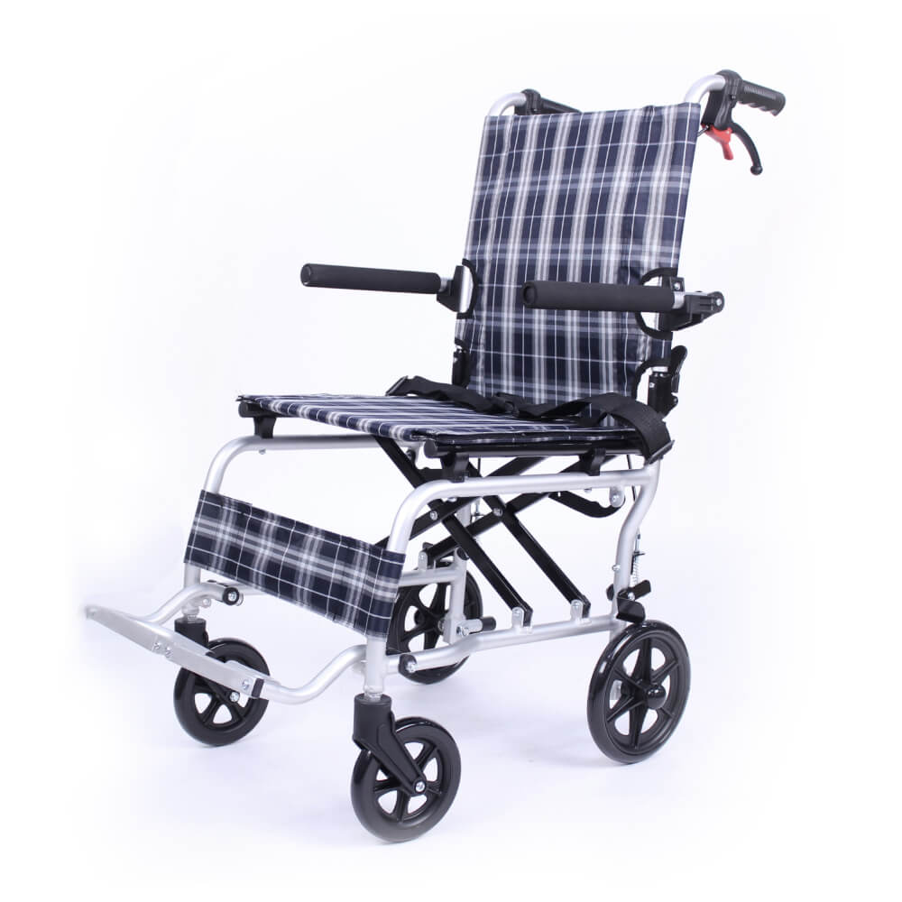 รถเข็นวีลเชร์ MEDILA VOYAGE DY019003LABJ อลูมิเนียม น้ำหนักเบา (ขึ้นเครื่องบินได้) _1