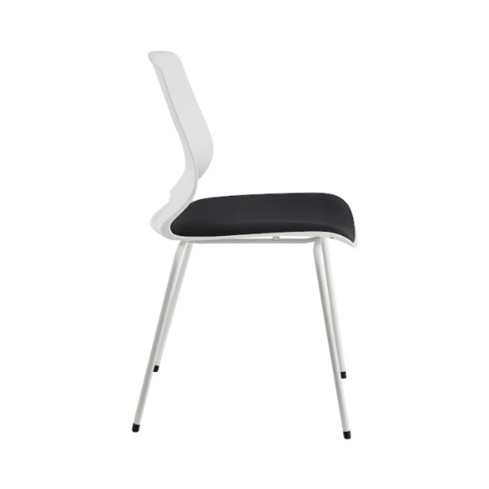 เก้าอี้รับรอง MEDILA รุ่น CH0186-BK-WH สีขาว-ดำ_2