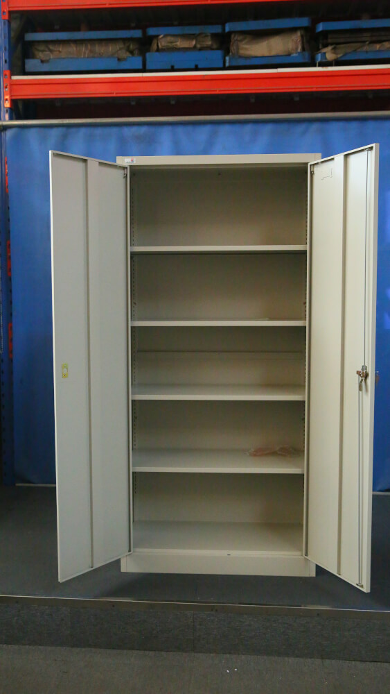 ตู้เหล็กเก็บเอกสารบานทึบ MEDILA รุ่น SH0009BE สีครีม_9