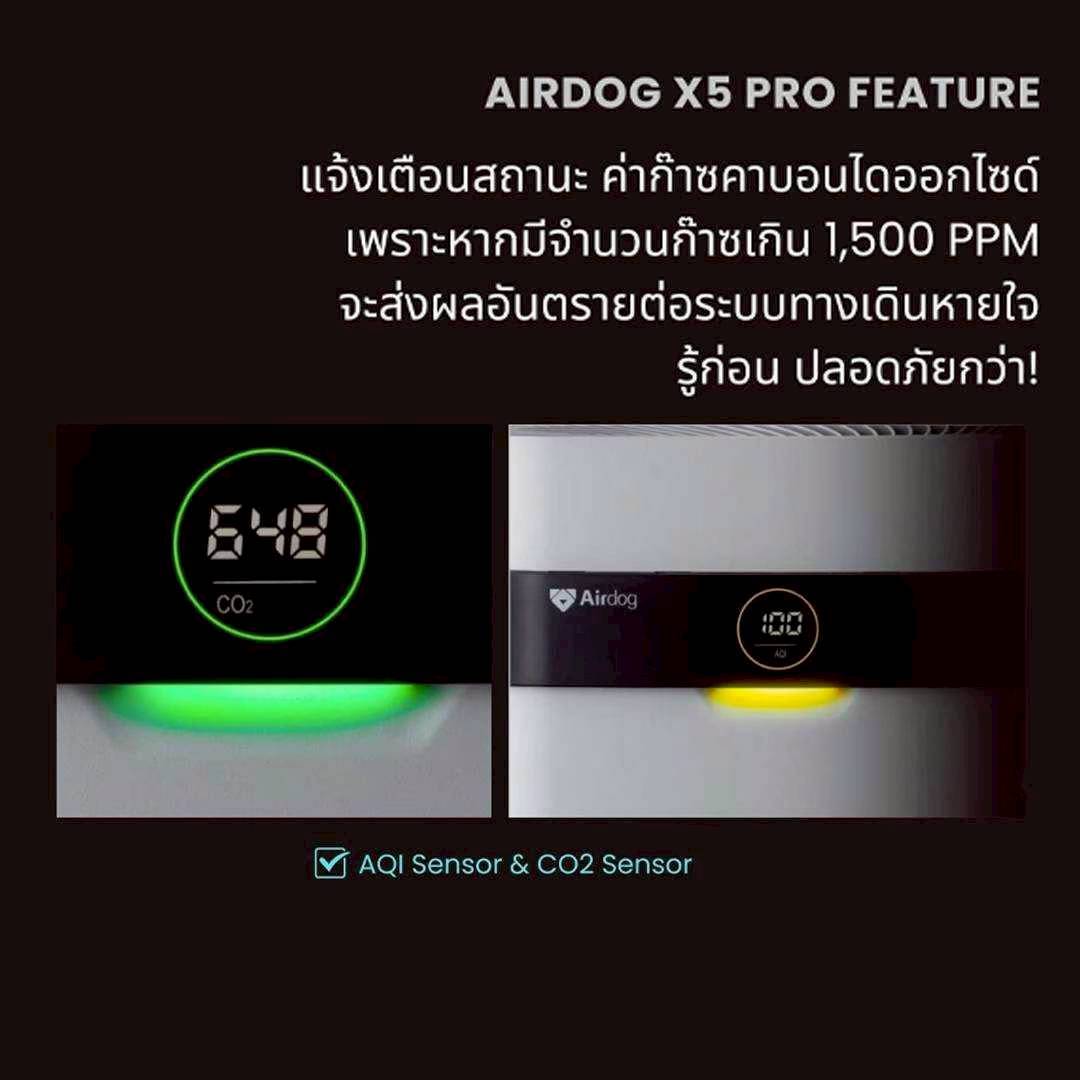 เครื่องฟอกอากาศAIRDOG X5Pro สีขาว ( 30-65 ตร,ม)_1